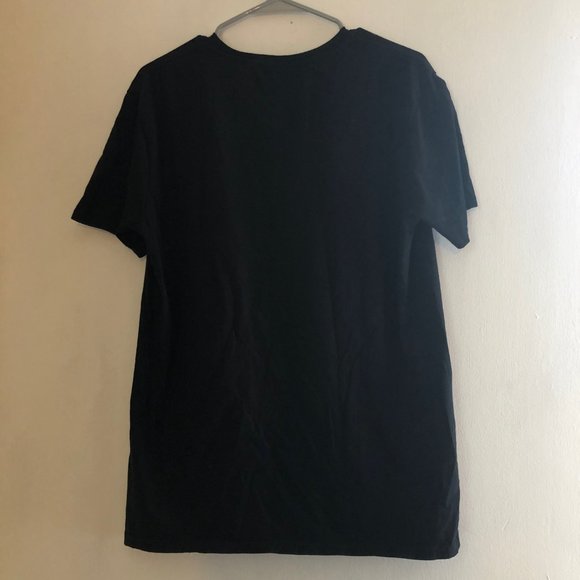 SPONGEBOB SHIRT PINEAPPLE BIKINI BOTTOM BLACK TOP - Picture 4 of 4